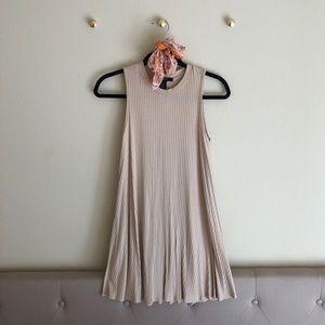 Ribbed Tank Dress